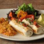 BURRITOS
Oven fresh flour tortillas hand rolled and folded around traditional flavorful fillings like ground beef, grilled chicken, shredded pork, pinto beans, fresh vegetables and cheeses.